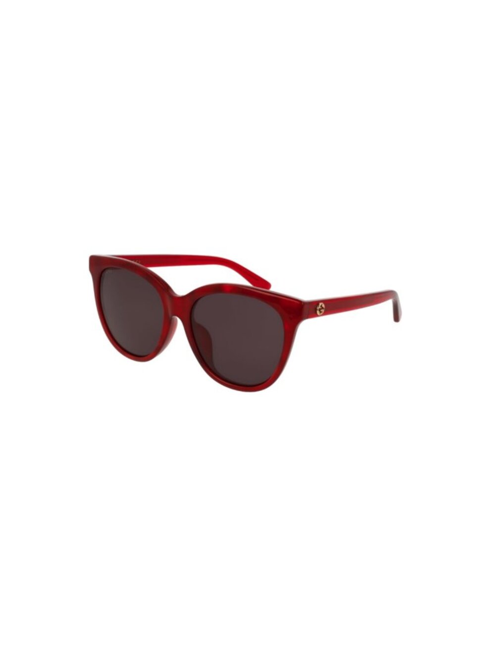 GUCCI Sunglasses GG0081SK 004 56 Red Sunglasses Gray Lens